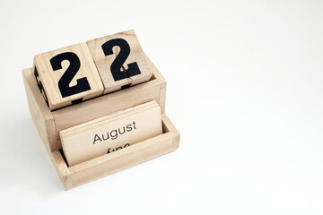Twenty-second Of August Perpetual Calendar