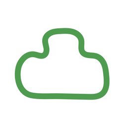 Colourful Abstract Outline