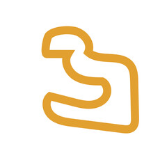 Colourful Abstract Outline