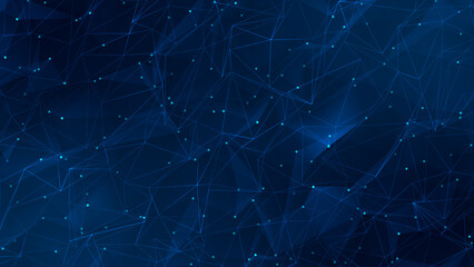 Digital plexus background, abstract partical background.