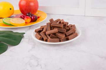 Hawthorn snacks on the table
