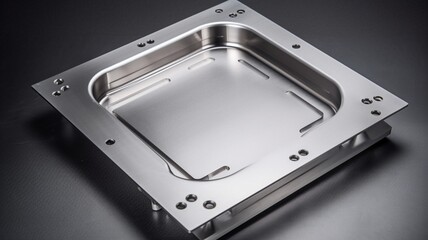 Aluminium Plate desgin Generative AI