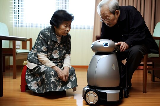 elderly persons robot care