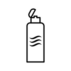 Shampoo icon vector design template