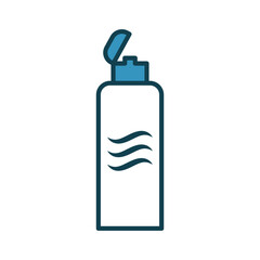Shampoo icon vector design template