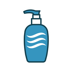 Shampoo icon vector design template
