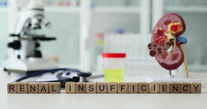 Acute renal failure and severe renal impairment. Kidney failure diagnosis and treatment