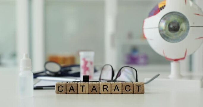 Cataract causes symptoms treatment and prevention of eye health. Cataract partial or complete clouding of lens