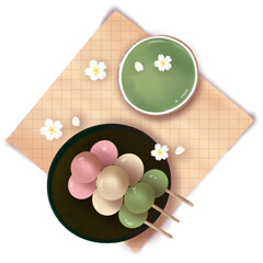 Dango Japanese sweet