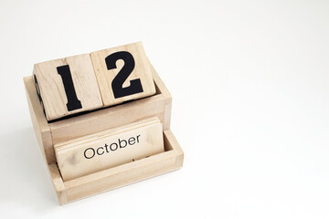 Twelfth Of October Perpetual Calendar