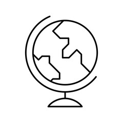 Mini globe icon