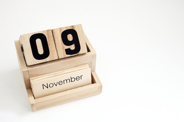 Ninth Of November Perpetual Calendar