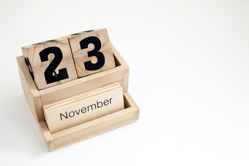 Twenty-third Of November Perpetual Calendar