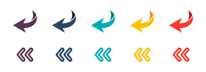 Arrow collection. Vector arrows. Arrow icon set.