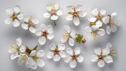 cherry flowers in full bloom symbol for spring Generative AI
