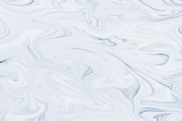 Obraz premium abstract blue marble illustration background, liquid ink surface wave design backdrop wallpaper.