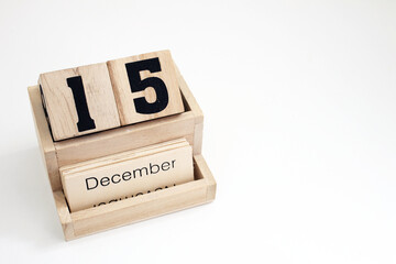 Fifteenth Of December Perpetual Calendar