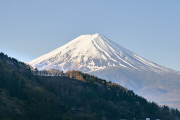 Fuji with clear blue sky 1