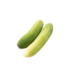 Cucumber cutout, Png file.