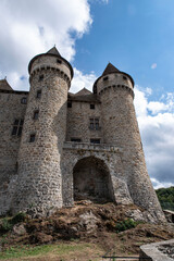 Val Castle in the Cantal region of France