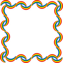 LGBTQ icon frame PNG 2023052903