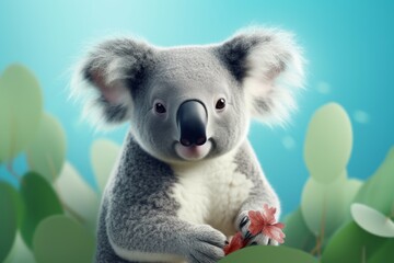 Cute love koala. Generate Ai