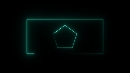 abstract beautiful saber  light frame illustration background 