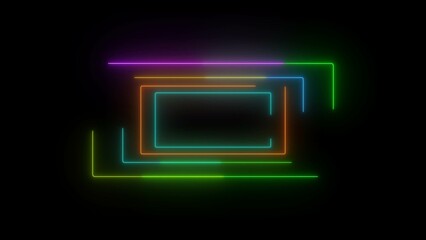 abstract beautiful saber  light frame illustration background 