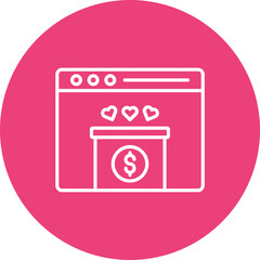 Online Donation Icon