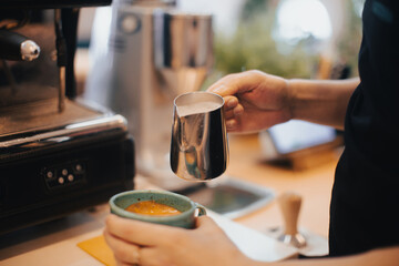 Caffe. Small business.