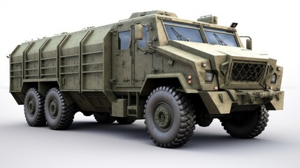 Obraz premium Military Armored Transport Vehicle