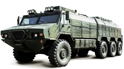 Obraz premium Military Armored Transport Vehicle