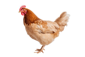 Fototapeta premium chicken isolated on white