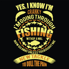 Fishing t-shirt design
