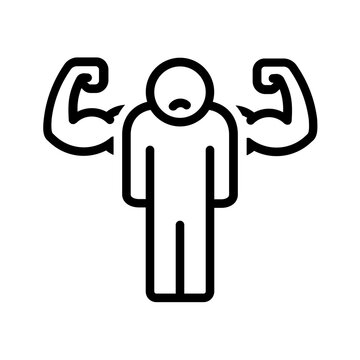 Black line icon for Underestimate