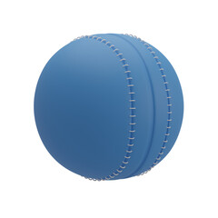 3D Cricket Ball Illustration