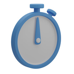 3D Stopwatch Illustration