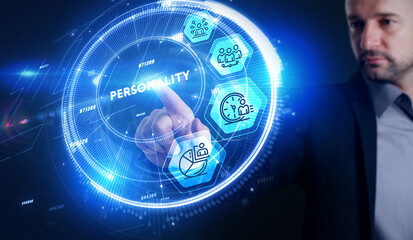 Personality. Business, Technology concept. 3d illustration