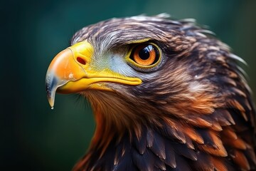 Naklejka premium red tailed hawk