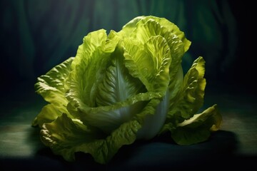Obraz premium Garden's Bounty Romaine Lettuce