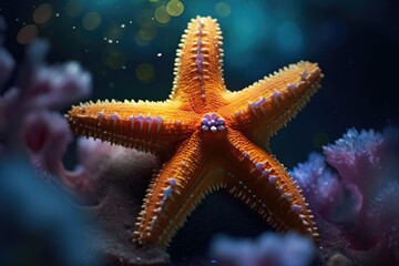Starfish under Water