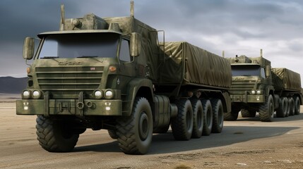 Military Transport Vehicles