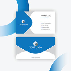Modern corporate business card template