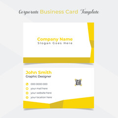 creative and elegant company business card template design