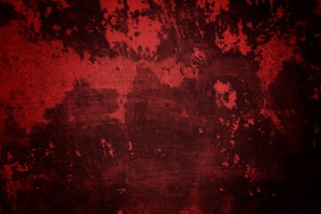 Vibrant red stained backgrounds with a textured effect, providing an abstract and aged look to the dirt.