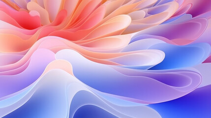 abstract colorful background with waves