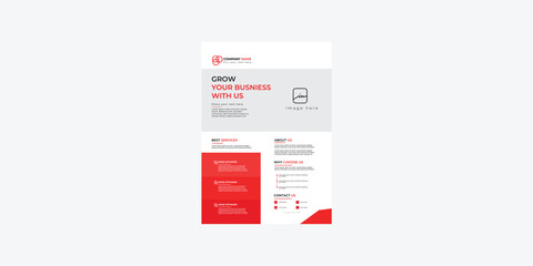 Business flyer template || One pager