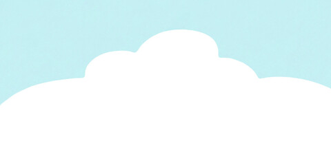 シンプルな空のイラスト
