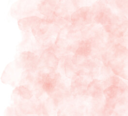 Fototapeta premium light pastel pink Watercolor background brush texture frame