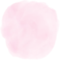 light pastel pink Watercolor background round circle shape © Natsicha
